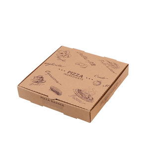 Free Design Custom Pizza Box Cake Box Corrugated Board Disposable Datang Carton Food Snack Box Packaging Paper Folders 1000