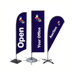 Su Misura a buon mercato di Stampa del Poliestere Esterno Teardrop Pubblicità Spiaggia Bandiera <span class=keywords><strong>Banner</strong></span> - Product Image 1