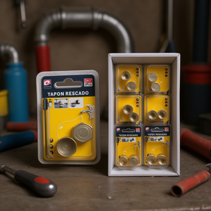 Tapon Roscado Water Pipe Threaded Plug 2Pcs For Plumbing Fixtures - Product Image 3