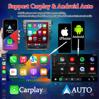 Pour Ford Edge, autoradio sans fil CarPlay WiFi, GPS intégré, lecteur MP3/MP4, écran partagé, DVR, mains libres, caméra de recul