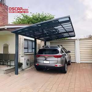 Abri de garage en aluminium de haute qualité imperméable à l'eau Protection UV pour l'extérieur <span class=keywords><strong>Camping</strong></span> Parking Stockage <span class=keywords><strong>Carport</strong></span> - Product Image 2