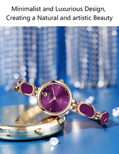 Montre GEDI pour femme, style féminin, luxe léger, minimaliste, design épuré, montres compactes à quartz de niche - Product Image 6
