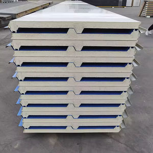 Panel Sándwich Aislante de Espuma PU/PIR Ignífugo e Impermeable <span class=keywords><strong>para</strong></span> Paredes, <span class=keywords><strong>Techos</strong></span> y Cielos - Product Image 3