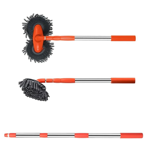 Brosse <span class=keywords><strong>de</strong></span> lavage <span class=keywords><strong>de</strong></span> <span class=keywords><strong>voiture</strong></span> rétractable à double tête 360° °   Brosse <span class=keywords><strong>de</strong></span> nettoyage <span class=keywords><strong>de</strong></span> <span class=keywords><strong>voiture</strong></span> à long manche en microfibre, serpillière <span class=keywords><strong>de</strong></span> lavage <span class=keywords><strong>de</strong></span> <span class=keywords><strong>voiture</strong></span>, ne domine pas la <span class=keywords><strong>peinture</strong></span>, sans rayures - Product Image 1