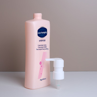 Bouteilles vides de 450 ml en plastique couleur personnalisée, rechargeables, pour savon liquide de douche et lotion corporelle, avec impression sérigraphiée