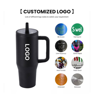 Vaso Térmico de Viaje de Acero Inoxidable de 40oz con Asa Gran Capacidad Doble Pared Aislado a Prueba de Fugas Taza Plegable <span class=keywords><strong>para</strong></span> Café y <span class=keywords><strong>Agua</strong></span> - Product Image 6