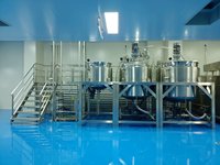 Mezclador Emulsionante al Vacío de Fábrica/Equipo Homogeneizador Emulsionante al Vacío para Crema Cosmética