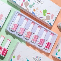 Kit de vernis à ongles en gel JTING – Collection populaire de 6 couleurs avec conception personnalisable – Créez votre propre marque de vernis à ongles (OEM)