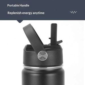 16oz Space Pot Best Seller 304 Stainless Steel Sports Water Bottle Vacuum Insulated <b>Cup</b> <b>Large</b> Capacity Outdoor Water <b>Cup</b> - Product Image 2