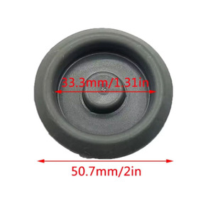 Couvercle de protection en silicone noir pour compartiment de roue de secours Volkswagen, 10 pièces, pour Passat Bora Lavida Tiguan - Product Image 4