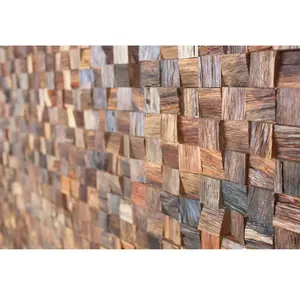 Messy Beauty New Design Solid Wood 3d Wall Panel Interior Wall Decorative 3d Wall Panels
