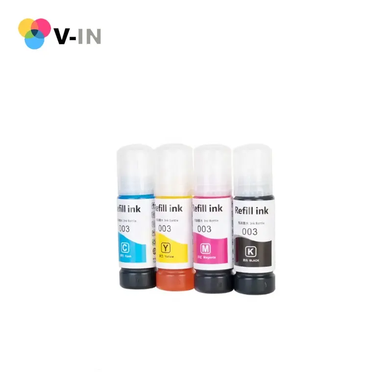 ET-2760 3710 3760 15000 ST-2000 Desktop Dye Ink T502 T522 003 for Epson L1110 L3110 L5190 Inkjet Printer Cartridge Bottle Ink