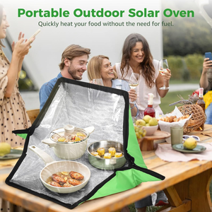 <span class=keywords><strong>Four</strong></span> <span class=keywords><strong>solaire</strong></span> portable ultra-compact avec panneau rigide et température maximale de 120°C pour la randonnée, le camping ou la plage - Product Image 6