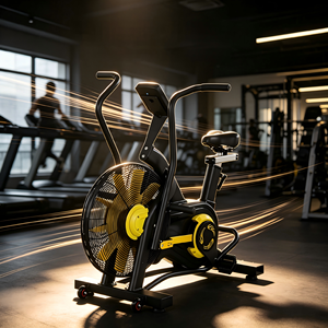 Bicicleta estática con ventilador, bicicleta de ejercicio, máquina de cardio para gimnasio, bicicleta de fitness, bicicleta de spinning con resistencia al viento - Product Image 5
