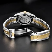 Pagani Desgin PD-1645 Chine Montres mécaniques automatiques de luxe Montre-bracelet étanche en acier inoxydable pour hommes d'affaires