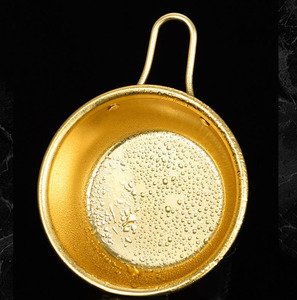 Cuencos de Acero Inoxidable 304 para Arroz y Salsas, Estilo Coreano, con Asa, Utensilios de Cocina para el Hogar, Cuencos Dorados, ¡Venta Caliente! - Product Image 2