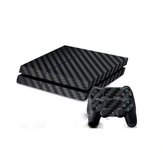 Anti-slip Various Colors Carbon Fiber Skin for Play Station 5 Game Player