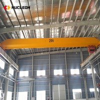 Grue à Pont Monoviga de Type LDA à Prix d'Usine Abordable, Capacités de 3, 4, 5, 10, 12 et 16 Tonnes, avec Treuil Électrique