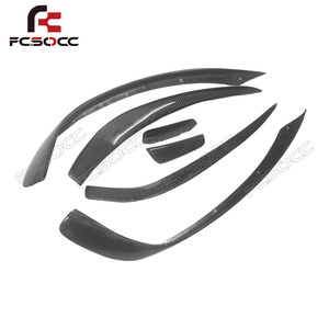 Aileron de pare-chocs avant en fibre de carbone pour <span class=keywords><strong>Mercedes</strong></span> <span class=keywords><strong>Benz</strong></span> Classe <span class=keywords><strong>A</strong></span> W176 <span class=keywords><strong>AMG</strong></span> A45 Pièces automobiles - Product Image 5