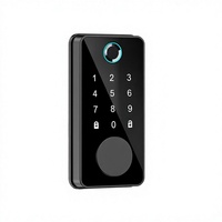 Serrure intelligente Camakt en alliage d'aluminium haute sécurité, contrôle par carte et application, verrouillage électrique, Cloud TTlock Tuya