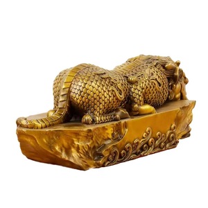 รูปปั้นลายอนิเมะโลหะตัดด้วยมือทำจากทองเหลืองใช้สำหรับตกแต่งสวนในบ้านรูปปั้นโบราณของฮวงจุ้ยกังฟู - Product Image 4