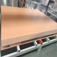 Panneau de meuble moderne en mélamine UV, panneau durable résistant à l'humidité, couleur personnalisée, panneau de particules HDF avec colle MR E0 E1, pour armoire d'hôtel