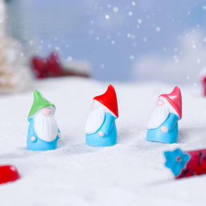 Nuovi micro-paesaggi natalizi di Weijs, Babbo Natale, Gnomo, Stanza con pupazzo di neve, accessori decorativi fai da te, mini ornamenti - Product Image 4