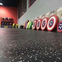 Bestseller Anti-Rutsch-EPDM-Sport boden Nicht giftig Gym Teppich Gummi fliesen Roll matten für den Gebrauch im Fitness studio