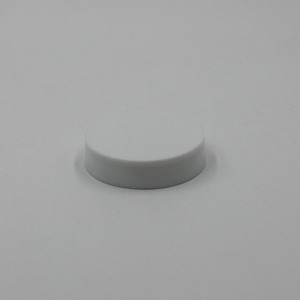 White Cream Powder Dispenser 50g PET Wide Mouth Cylinder Cosmetic Packaging <b>Jar</b> HC 025 - Product Image 3