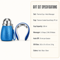 Coffret Cadeau Tasse Isotherme en Titane avec Batterie Externe et Logo Personnalisé pour Cadeaux d'Entreprise de Fin d'Année et Fêtes Clients