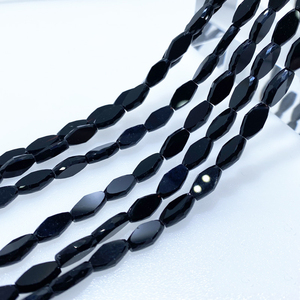 4mm 6mm doppio piano ovale <span class=keywords><strong>perline</strong></span> di cristallo fai da te braccialetto collana materiale colorato <span class=keywords><strong>perline</strong></span> di vetro sfaccettato per la creazione di gioielli - Product Image 3