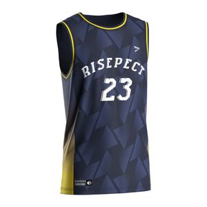 Uniforme de Baloncesto Personalizable y Transpirable de Fábrica, Conjunto sin Mangas con Cuello Redondo para Equipos al Aire Libre, Tallas Grandes, con Estampado de Ropa Americana - Product Image 3
