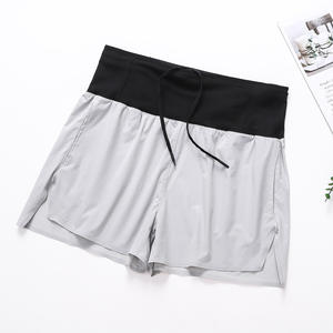 Wholesale 120gsm Four - Way Stretch Waterproof <b>Three</b> - <b>Quarter</b> <b>Pants</b> with High Waist Pocket for Sports & Fitness Men Shorts - Product Image 2