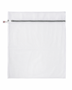 Sac à linge en maille double couche épaissi, extra large, avec fermeture éclair, pour protéger les vêtements, idéal pour les grandes pièces. - Product Image 1