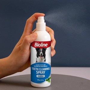 Spray <span class=keywords><strong>de</strong></span> Limpieza Dental <span class=keywords><strong>para</strong></span> <span class=keywords><strong>Perros</strong></span> Bioline, Limpieza y Cuidado Ecológicos, <span class=keywords><strong>Aliento</strong></span> Fresco, Salud Dental - Product Image 4
