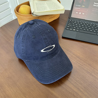 Gorra de Béisbol de 6 Paneles con Bordado de Marca Estilo Americano, Unisex, Ajustable, Estiliza el Rostro