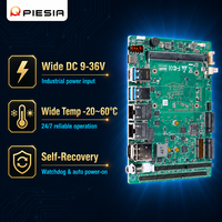 PRM-7610A SBC Industrial sin Ventilador de 3.5'' con Wildcat Lake, 6 COM, LAN Dual de 2.5G, Amplio Rango de Temperatura, DC 9-36V para Automatización