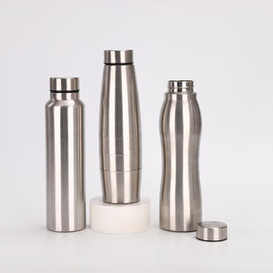 Bouteille d'eau en acier inoxydable à paroi simple, design classique pour les activités de plein air, l'alpinisme, la randonnée, pour la rentrée scolaire - Product Image 4