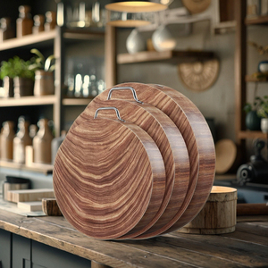 Realizzato con cura unico Hotel stile solido in legno appeso da <span class=keywords><strong>cucina</strong></span> tagliere e tavola - Product Image 5