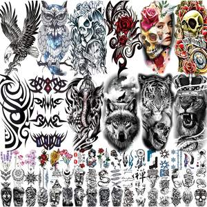Ody RM hest houlder lack exy Kull kelkeleton ememporary attattoos tictickers - Product Image 1
