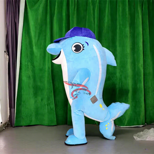 <span class=keywords><strong>Disfraz</strong></span> Inflable de Delfín, <span class=keywords><strong>Animal</strong></span> <span class=keywords><strong>Marino</strong></span> para Adultos, Marca Saygo, Tema de Carnaval/Mardi Gras - Product Image 1