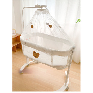 Cuna y Cama Portátil Multifuncional Premium para Bebés Recién Nacidos de 0 a 36 Meses, Plegable, Adaptable a la Cama Grande - Product Image 1