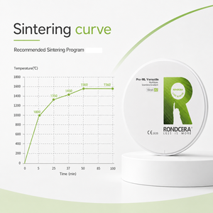 บล็อกเซอร์โคเนียอเนกประสงค์ Rondcera ปรับแต่งง่าย ใช้ได้กับการปรับการกัดฟันหลังสำหรับงานทันตกรรมในห้องปฏิบัติการ - Product Image 4
