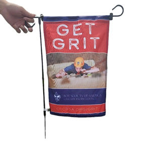Precio barato personalizado decorativo Vertical de doble cara patio jardín bandera para la venta - Product Image 1