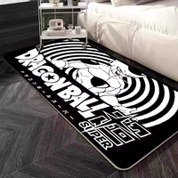 Tapis de sol imprimé en 3D sur le thème de l'anime - Tapis antidérapant personnalisé pour la décoration du salon et de la chambre