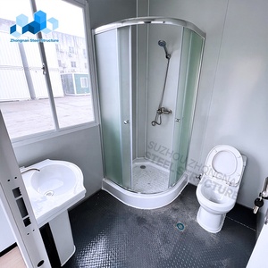 Zhongnan Afneembaar Aanpasbaar Kantoor Mobiele Bar Prefab Luxe Modulaire Glazen Wand Klein Huis Geprefabriceerd Containerhuis - Product Image 6