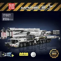 Mould King 17007 17008 MOC City LTM 11200 Camions grue RC, kit de modèles de voitures, briques éducatives, cadeaux pour adultes, ensembles de blocs de construction