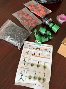 Kit d'irrigation goutte à goutte transfrontalier 40m pour l'agriculture et le jardinage - Product Image 2