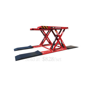 Precio barato, equipo de taller de elevación automática de China, elevador de alineación de tijera, elevador de coche hidráulico - Product Image 5