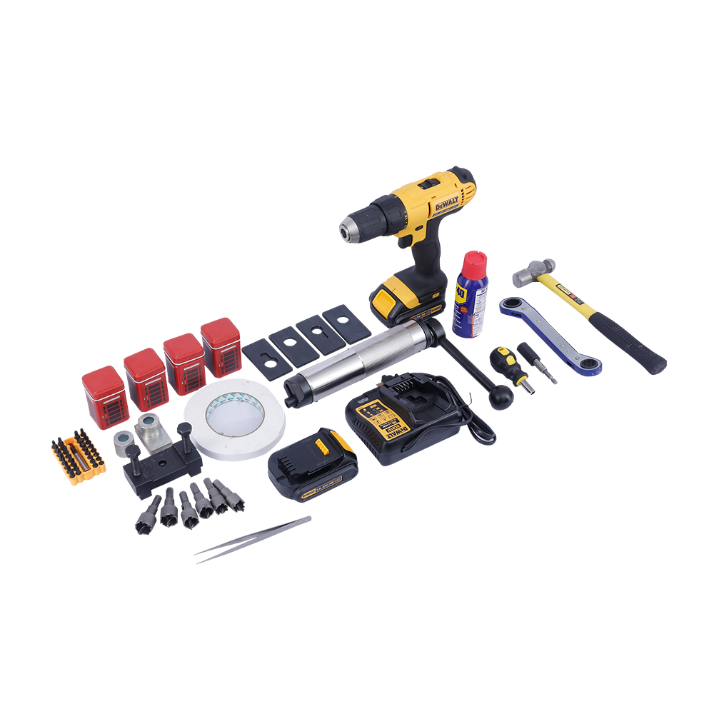 Odetools JLHH-6000A портативный открывания двери взлома Отмыкание набор инструментов